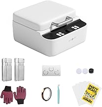 HTVRONT Phone Case Heat Press Machine Compatible with iPhone & Android - Vacuum Heat Press H17 for Phone Cases- Sublimation Press for Custom Phone Case, Badges, Coasters, Includes Film & Fixture