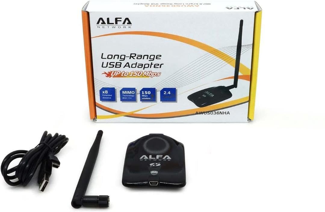 2台セット　ALFA AWUS036ACH by Kali Linux新品未開封 Amazon.com: 【新版Type-C WiFi USB】ALFA AWUS036ACH 長距離雙