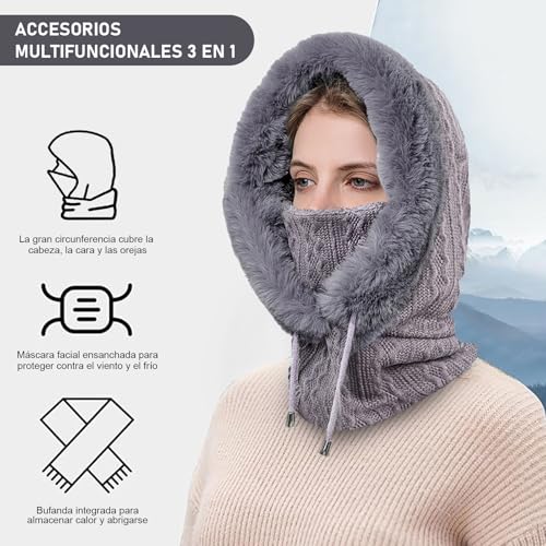 Catálogo para Comprar On-line Gorros de punto para Mujer que puedes comprar esta semana. 2 Imagen adicional