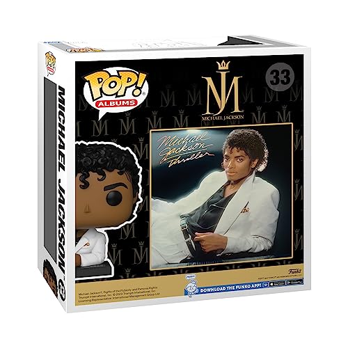 Funko Pop! Albums: Michael Jackson – MJ – Thriller – Figurine en Vinyle à Collectionner – Idée de Cadeau – Produits Officiels – Jouets pour Les Enfants et Adultes - Les Beatles, Paul McCartney, John Lennon, RIngo Starr, George Harrison Funko Pop! Albums: Michael Jackson - MJ - Thriller - Figurine en Vinyle à Collectionner - Idée de Cadeau - Produits Officiels - Jouets pour Les Enfants et Adultes – Image 4