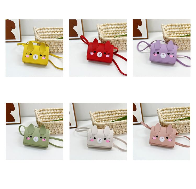 Fashionable and Cute Solid Color Shoulder Messenger Bag Simple Cartoon Messenger Bag Colors Can be Selected2