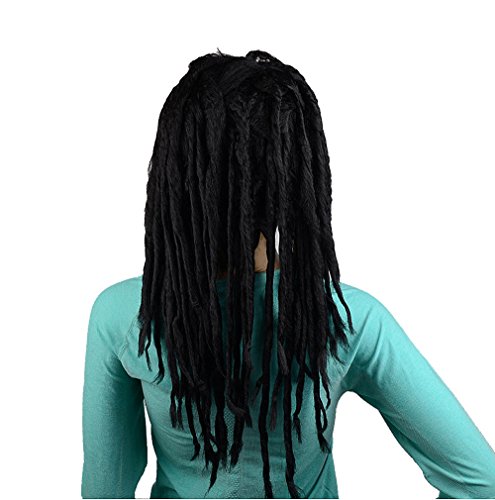 IMOSA Premade Synthetic Cosplay Reggae Dreadlocks Wig...
