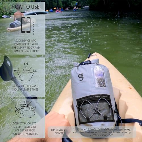Hydroner Mochila Impermeable Deportiva 20L miniatura 4