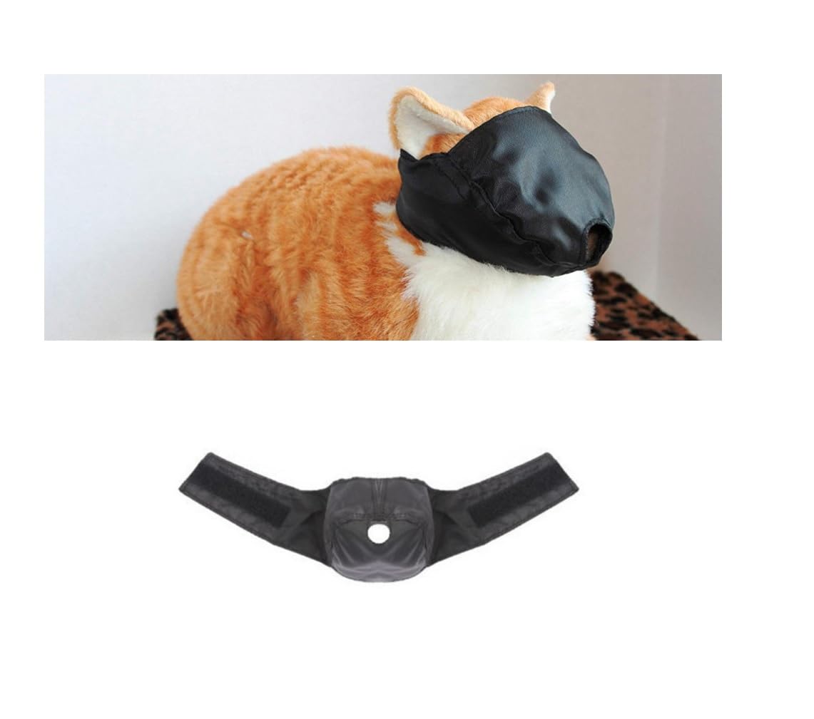 MPP Designer Cat Muzzles Safe with Comfortable Ventilation Easy Adjustable Strap (Small)