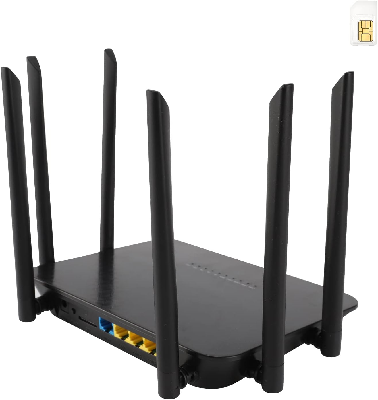 Amazon.com: AX3000 Wiflyer Cat9 4G LTE Router with Dual SIM Card Slot ...