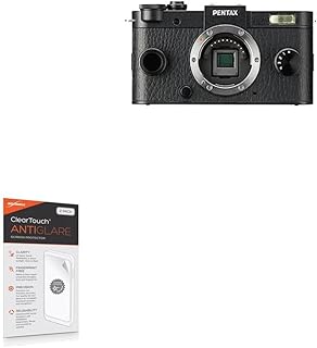BoxWave Screen Protector Compatible with Pentax Q-S1 - ClearTouch Anti-Glare (2-Pack), Anti-Fingerprint Matte Film Skin for Pentax Q-S1