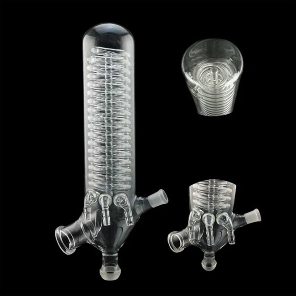 1 pz evaporatore rotante condensatore 2L 3L vetreria accessori verticali for RE-201D/2000A3000A Attrezzature da laboratorio