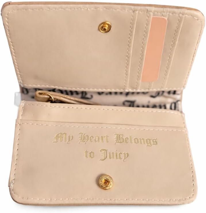 Juicy Couture, Womens, Spring Fling Slim Elongated Bifold