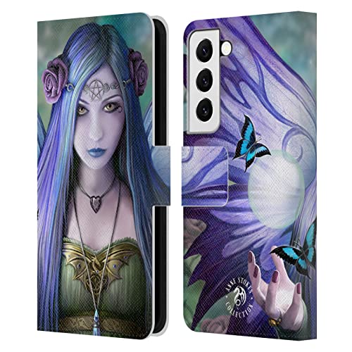 Funda Samsung S22 5G Head Case Designs original con tapa magnética y estampado de hada
