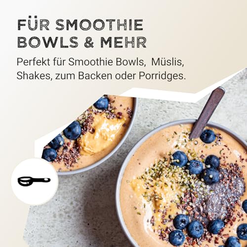 Harvest Republic Bio Vanillepulver, 25 g, Für Superfood Smoothies, Shakes, Quark, Müsli, Organic Food, Vegan