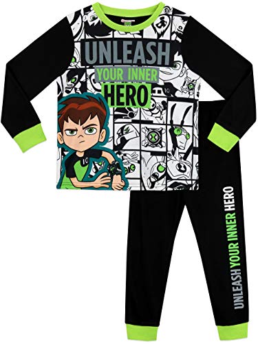 Ben 10 - Ensemble De Pyjamas - Extraterrestres - Garçon - Multicolore - 5-6 Ans