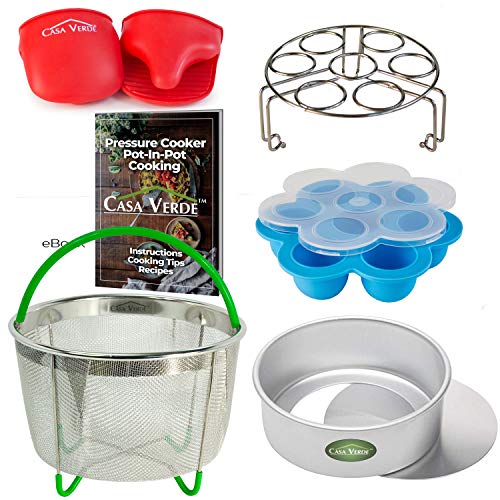 Casa Verde 6 Piece Pressure Cooker Accessories Set Compatible with Instant Pot 6