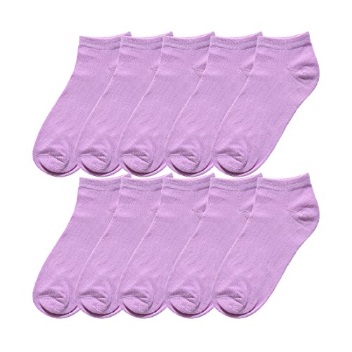 Image of Allegra K Athletic Low Cut Ankle Socks-Stretch Cuffs Soft 10 Pairs