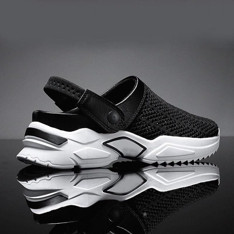 Men's orthopedic hollow summer sandals,mesh shoe,men's sandals,walking boat shoes,breathable,arch support,knitted mesh walking shoes,beach sandals2