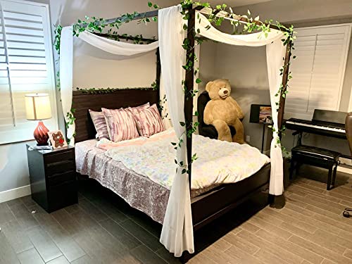 Hecaty 12 Strands 87 Ft Fake Vines, Artificial Greenery Garland Hanging Ivy Leaf Plant For Wedding Party Bedroom Home Decor Baby Shower #TOP3