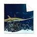 Ocean Ray Skate Science Nature Picture Cleaning Cloth Phone Screen Glasses Cleaner 5pcs
