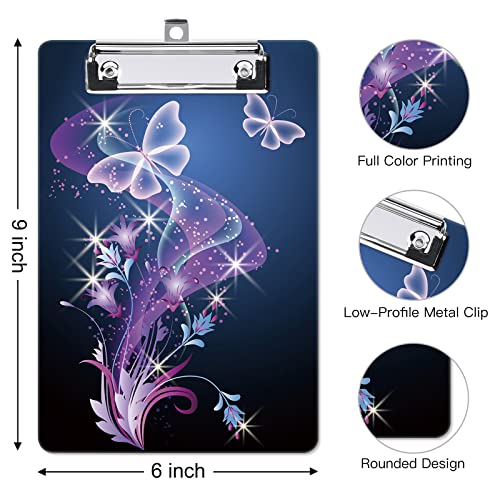 Image of Small Plastic Clipboard 6 x 9 in, Standard A5 Size Fashion Clip Board