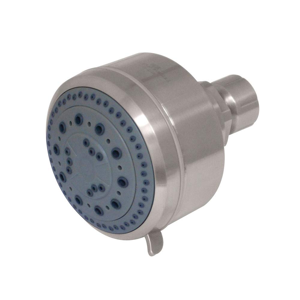 Kingston Brass KX8358 Cabezal de Ducha de 4 Pulgadas con 5 Funciones, Níquel Cepillado
