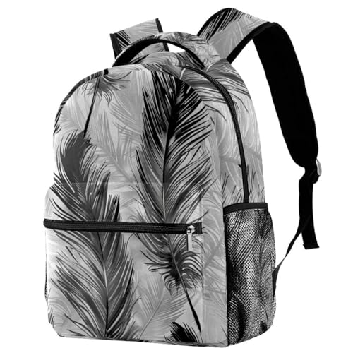 Sac à dos voyage vintage plumes multicolore au design unique