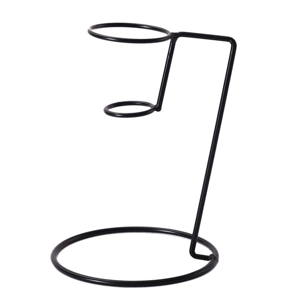 BHAIR5 Ice Cream Cone Holder Display Stand Iron Art With Base Shop Popcorn Reusable Birthday French Fries Sushi Hand lls Sweets Restaurant Wedding Party Home(M)