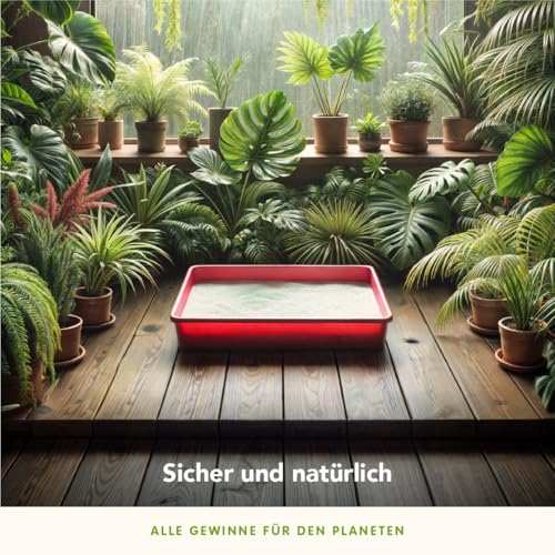 Almo Nature Natural Cat Litter Soft Texture - Klumpende Katzenstreu, 100% pflanzlich, biologisch abbaubar, ergiebig und gegen Gerüche. Sack 4,54Kg