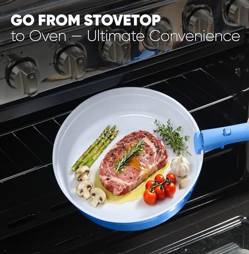 CAROTE 9-Piece Ceramic Cookware Set - 66% Off