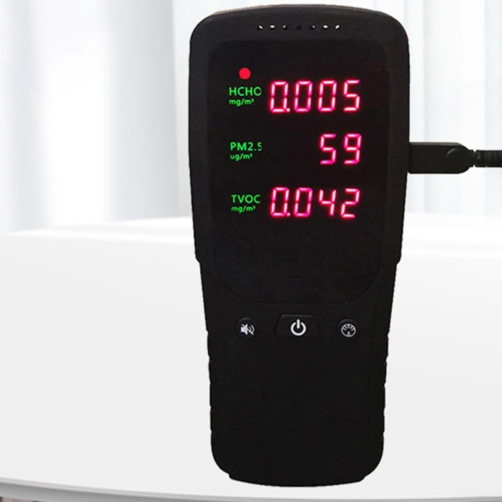 Medidor de calidad del aire PM2.5 HCHO TVOC Sensor