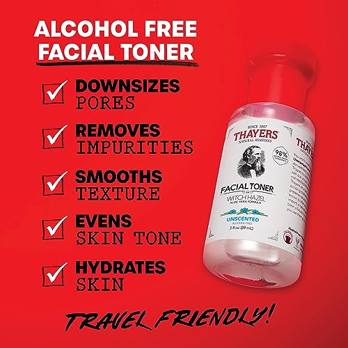 THAYERS Rose Petal Facial Mist Toner - Hydrating & Alcohol-Free