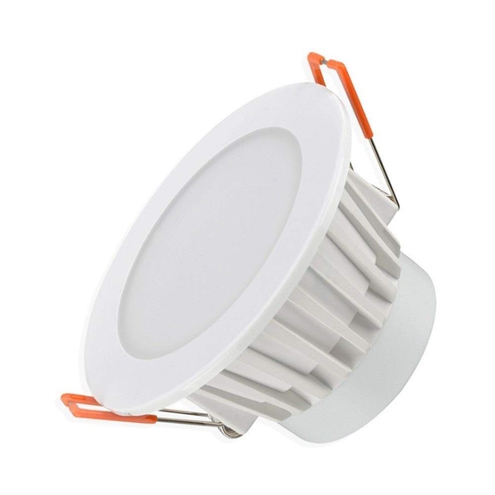 Iluminación Interior LED Downlight Lámpara de Techo de bajo Consumo Lámpara empotrada Delgada Panel de luz para Cocina de baño Hotel Centro Comercial Foco