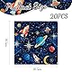 Kotkiddy 20 Stück Weltraum Planet Party Servietten Sonnensystem Galaxie Papier Servietten Weltraum Thema Party Servietten Astronaut Abendessen Papier Serviette Rakete