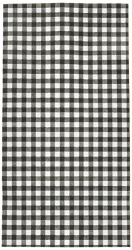 ヘイコー 紙袋 マチ付 ファンシーバッグ SS ギンガムミニ クロ 9x5x17.5cm 100枚