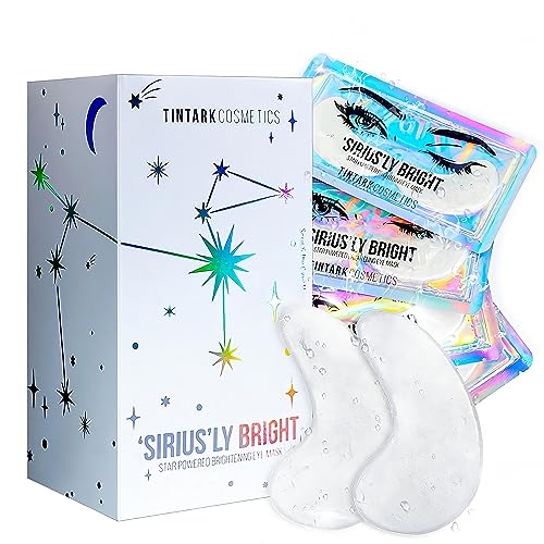 Tintark Underneath Eye Patches 30 Pairs, Brightening Eye Masks Eye Gel