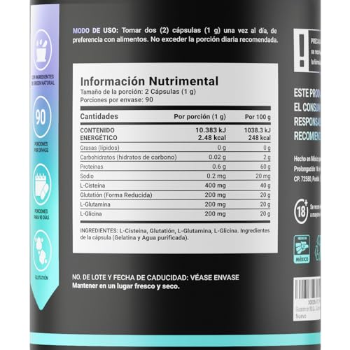 Proteínas, glutamina capsulas Marca B Life Company (2)