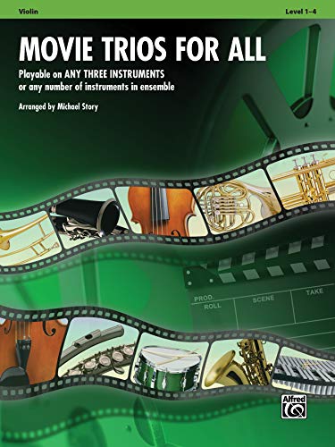 Movie Trios for All: Violin (For All Series)
