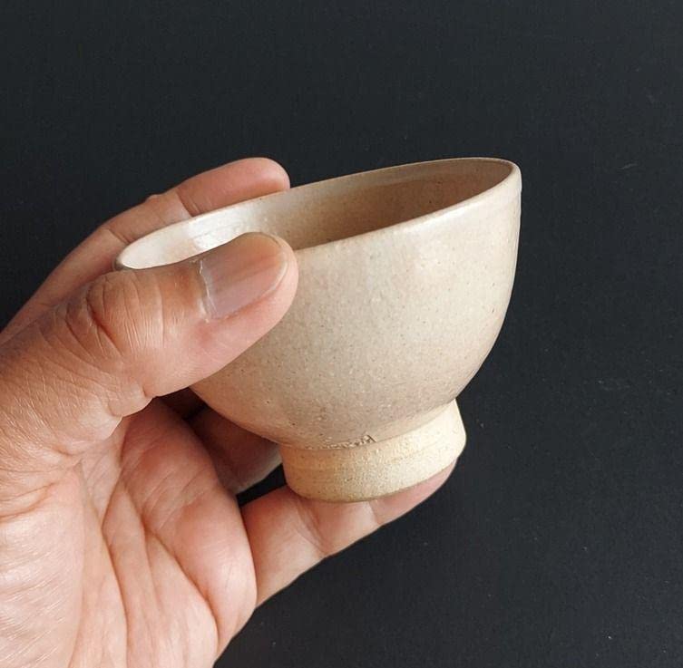 Amazon.co.jp: 21-247 赤膚焼 西松作 ぐい呑、向付5客 : ホーム＆キッチン