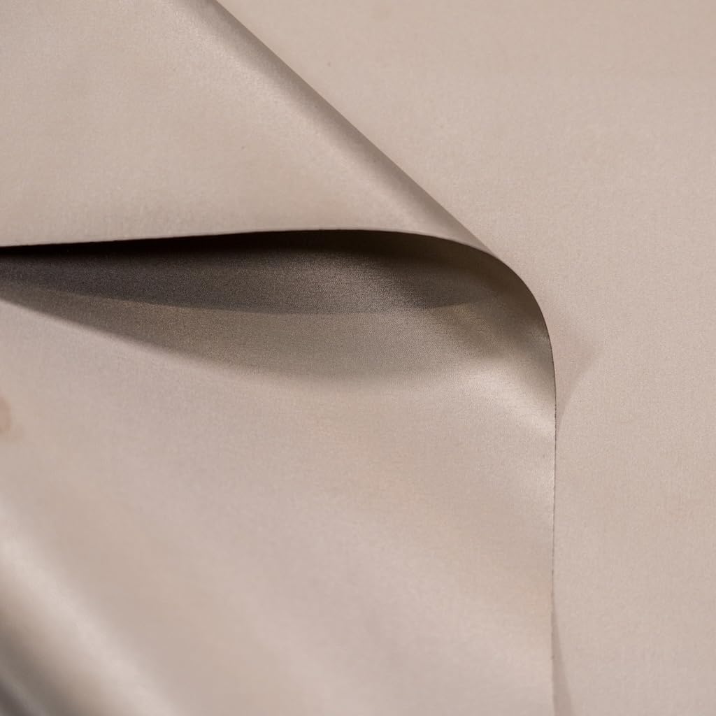 Mission Darkness TitanRF TechWeave Faraday Fabric (170um) 44" W x 36" L // Conductive Nickel Copper Polyester Woven Material Blocks RF Signals WiFi Cell Bluetooth RFID EMF (Silver Color)