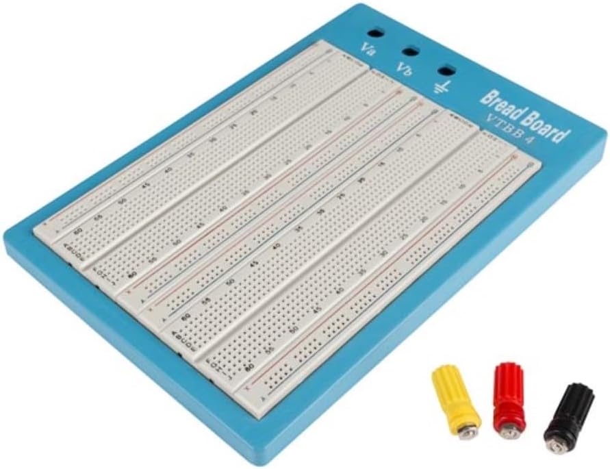 Velleman VTBB4 High-Quality 1680 Holes Breadboard, Multi-Colour