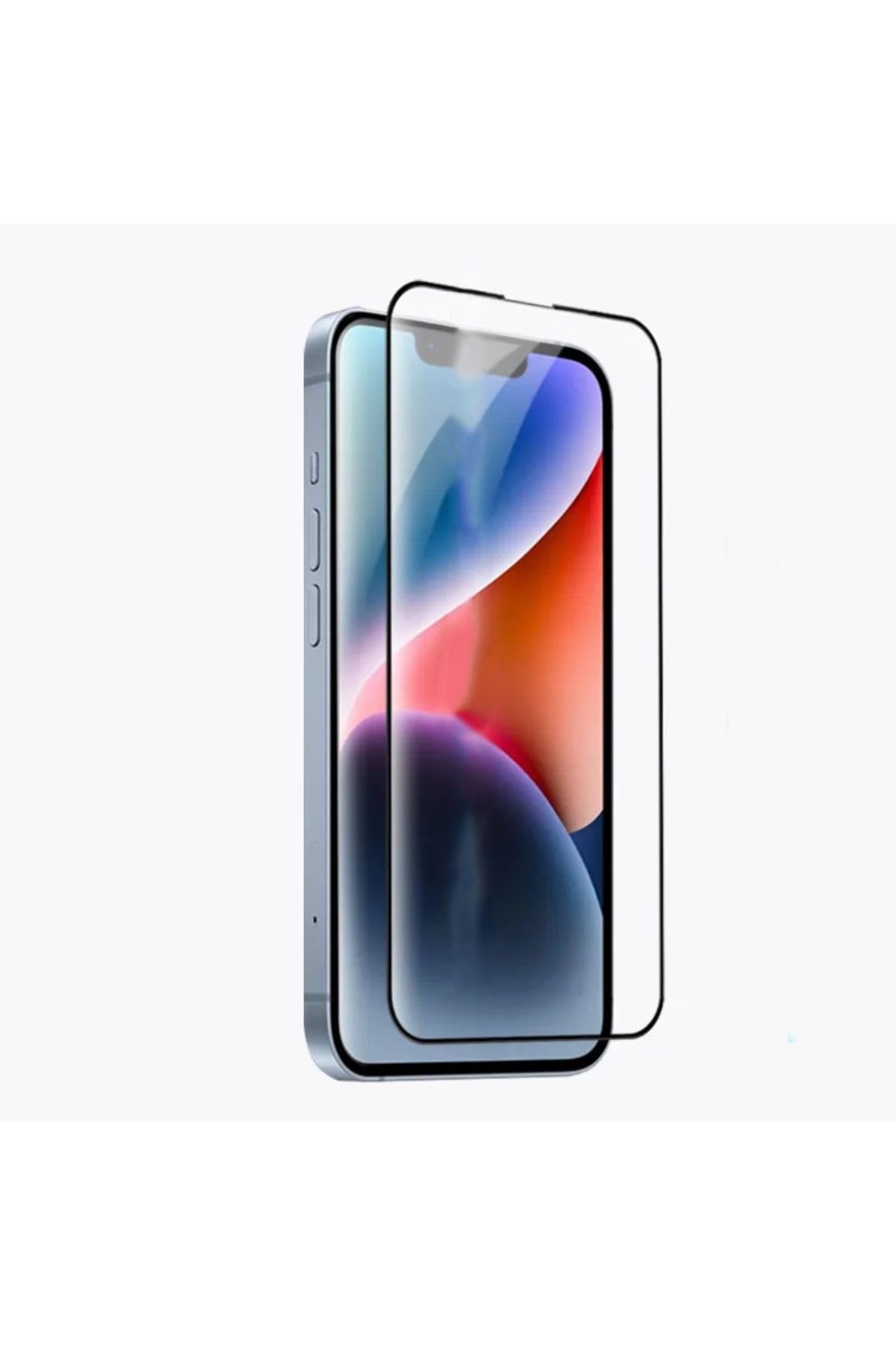 Zore Apple ile uyumlu iPhone 11 Pro Max Darbeye Dayanıklı Anti Statik Temperli Cam Ekran Koruyucu Siyah