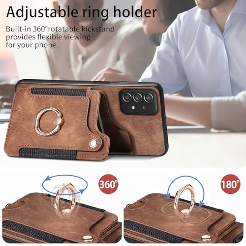 Coque Samsung A52 5G avec porte-carte RFID et protection écran - 3