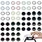 56pcs Thumb Grips Joystick,Controller Accessories,Full Protection,Anti-Slip Anti-Scratch Anti-Fingerprint Protective CoverReplacement Cap Compatible with PlayStation 4 and PlayStation 5 Controller