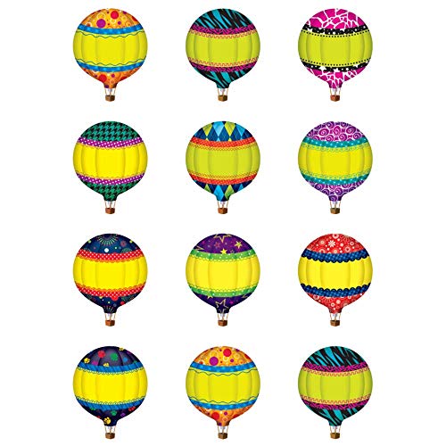 Teacher Created Resources Hot Air Balloons Mini Accents (5296)