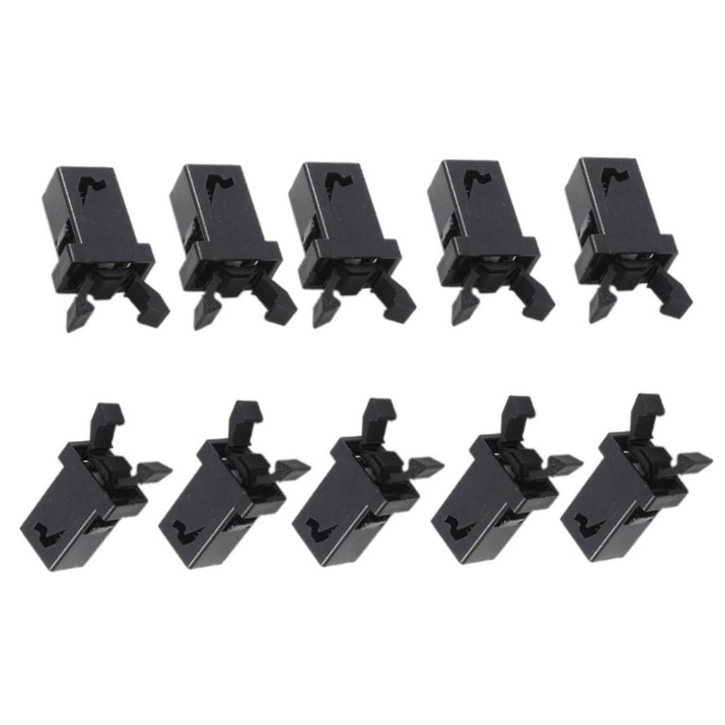 SunaOmni Touch Top Lid Bin Latch Plastic Touch Bin Latch Lock Replacement Trash Can Accessories 10PCS Touch Top Bin Lid Clasp Touch Bin Catch Replacement