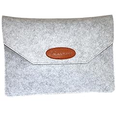 Olanmarp Praktische Filz Laptop Tasche - Schützende Hülle für 13-Zoll MacBooks und Ultrabooks - Innenmaße: 35x26 cm