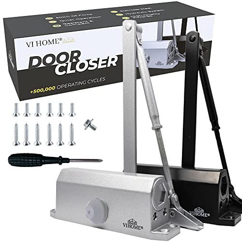 VI HOME Chiudiporta Automatico Regolabile con