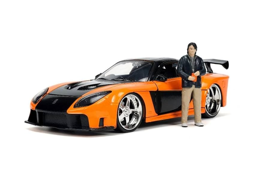 1/10Veilside RX-7 ワイルドスピード リアル完成品 Amazon | JADATOYS 1:24 F&F HAN'S MAZDA RX-7 Veilside w/HAN