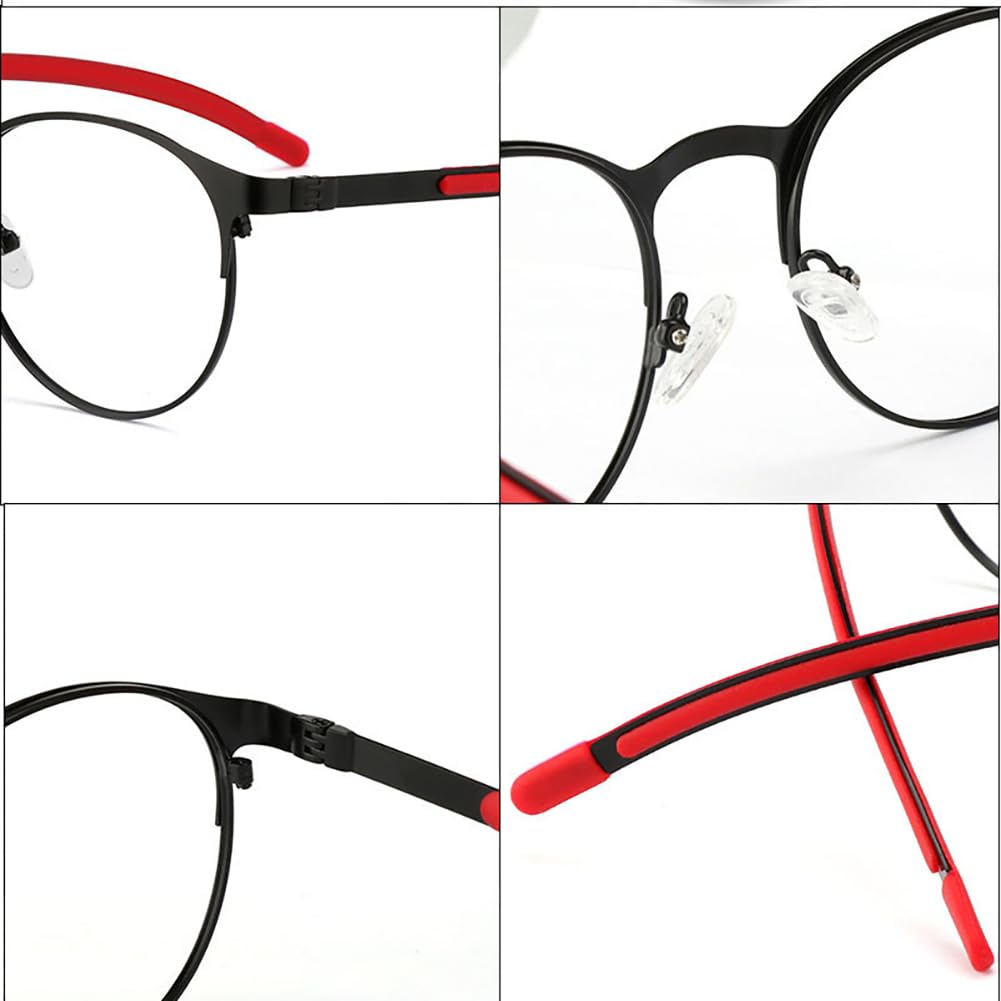 JIETIAN Männer intelligente Outdoor photochrome Sonnenbrille, HD kugelförmige Harz Linse Lesebrille Geschäfts Metallrahmen / UV400,01,+1.5