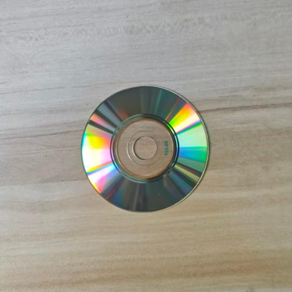 Paquete de 50 mini CD-R grabables en blanco de 8 cm, 32 x 215 MB para almacenamiento de audio y datos