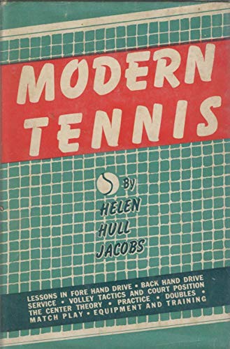 Modern tennis B0007GRXRK Book Cover