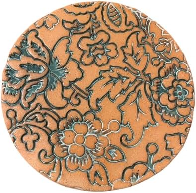 Bread Basket Warming Stone with Flour Sack Liner and Basket