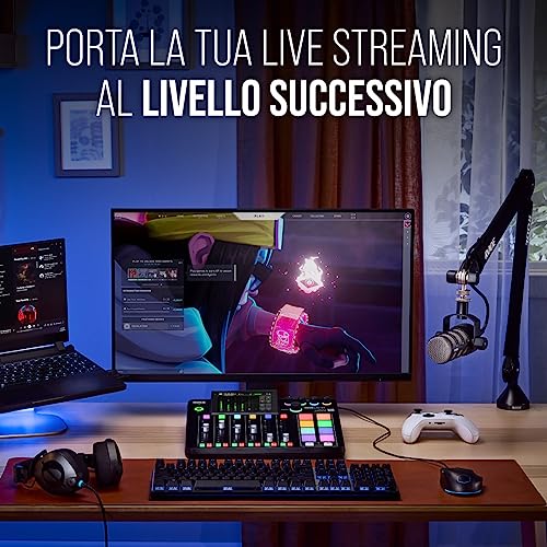 Caster Pro II Soluzione di produzione all-in-one Caster Pro II per i podcast, lo streaming, la produzione musicale e la creazione di contenuti - Controller - Immagine 8